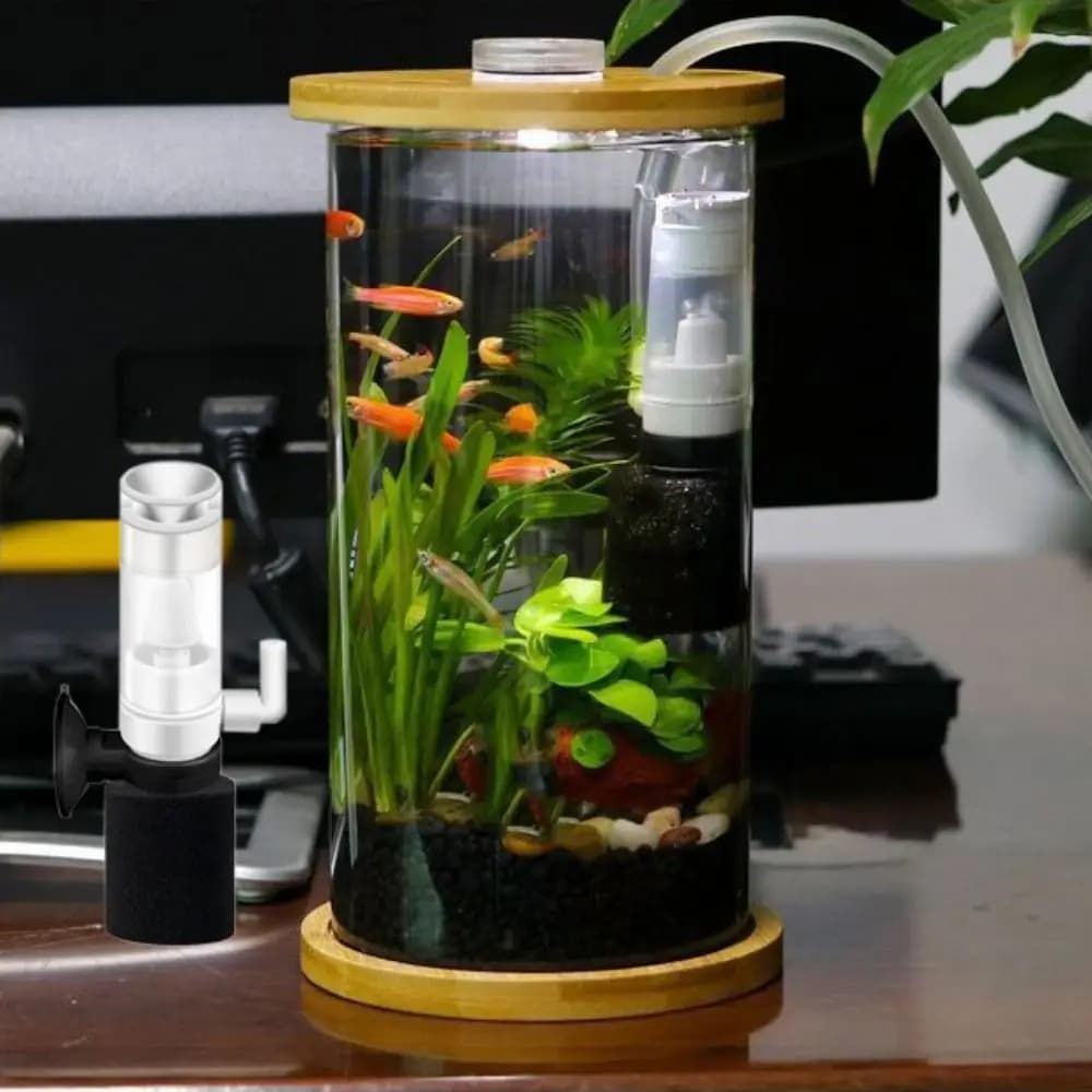 Purifier Small Aquarium Media Filter Multi Layer Filter Ultra-quiet Fish Tank Filter
