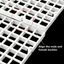 1PC Isolation Board Grid Aquarium Fish Tank Accessory Undergravel Bottom Plate Tray Multi Function Seperator Divider Board Net