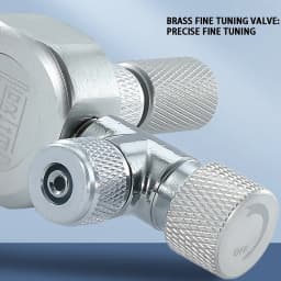 Stainless Steel Multi-Channel Aquarium CO2 Separator Distributor Check Valve Fish Tank CO2 Generator CO2 Regulator Accessories