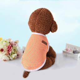 Summer Cat Dog Vest Classic Stripes Pet Sleeveless T-shirt for Small Dogs Cats Kitten Sphynx Clothing Outfit Ropa Para Gatos