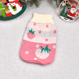 Popular Elk Print Cat Puppy Sweater Autumn Winter Pet Clothes Coat for Small Dogs Cats Cute Warm Sphynx Clothing Kitten Costume