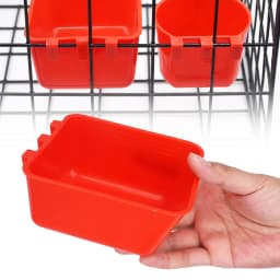 Bird Feeder Water Bird Cage Parrot Plastic Drinking Bowls Water Drinker for Pigeon Quail Chicken Duck Bowls And Drinkers 1 Pc