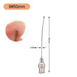 1Pcs Stainless Steel Birds Feeding Syringe Tube Nozzle Feeding Tools Rats Mice/Parrots/Birds/Poultry/Pets Elbow Gavage Needles