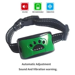 Pet Dog Anti Barking Device USB Electric Ultrasonic Dogs Training Collar Dog Stop Barking Vibration Anti Bark Collar Dropship