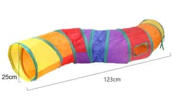 Cats Tunnel Foldable Pet Cat Toys Kitty Pet Training Interactive Fun Toy Tunnel Bored For Puppy Kitten Rabbit Play Tunnel Tube