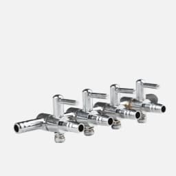 Aquarium 1-8 Way Air Splitter Valve Fish Tank Air Pump Flow Splitter Distributor Pump Valve Tap Lever Control Switch Valve