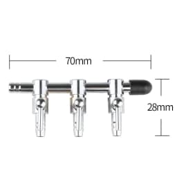 Aquarium 1-8 Way Air Splitter Valve Fish Tank Air Pump Flow Splitter Distributor Pump Valve Tap Lever Control Switch Valve