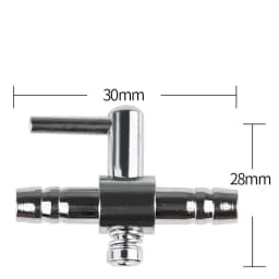 Aquarium 1-8 Way Air Splitter Valve Fish Tank Air Pump Flow Splitter Distributor Pump Valve Tap Lever Control Switch Valve