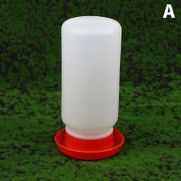 Poultry Thickened Feeder And Drinker Water Food Dispenser Automatic Chicken Birds Chick Waterer Feeding Bucket Container