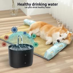 Cats Water Fountain Automatic Filter Cats Fountain With Stainless Steel Faucet Silent Water Pump Pet Cats Dog Water Dispenser