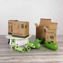 EPI Biodegradable Pet Garbage Bag Dog Poop Bags Dog Poop Bag Dispenser Dog Cleaning Supplies Dog Products for Dogs