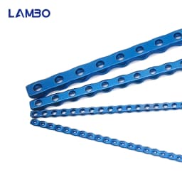 1.6/2.4/3.2/4.0mm ALPS Titanium Straight Cuttable Locking Plate Pet Veterinary Orthopedic Surgical Instruments Medical Equipment