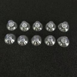 10Pcs Transparent Black Aquarium Suction Cup Air Tube Holder Sucker for Fish Tank Pump Oxygen Air Tube Fixing Clip Accessories