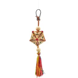 1 Pc Random Style Pet Parrot Bird Chew Toys Handmade Natural Straw Chewing Bite Hanging Cage Bell Swing Climb Playing Pendant