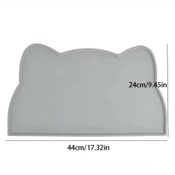 Silicone Pet Feeding Dog Cat Bowl Food Mat Non-Stick Waterproof Pet Food Feeding Pad Puppy Feeder Tray Water Cushion