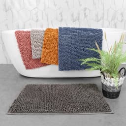 Winter  Solid  Chenille Plush Pet Mat,Cat and Dog Coop,Pet Sleep Mat,Animal Seat Cushion,Bathroom Soft Plush Absorbent Carpet