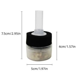 Small Aquarium Filter Fish Tank Shrimp Pond Air Pump Sponge Filter Useful Easy Installation Reusable Aquarium Accessories New