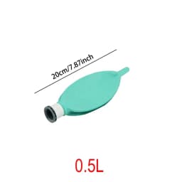 Animal Anesthesia Machine Air Storage Bag Non Latex Simulated Lung Air Storage Bag Breathing Bag Anesthesia Respiratory Circuit