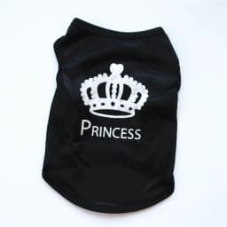 Princess Crown Dog Shirts Vest, Puppy Summer Dog Clothes for Small Dogs, Puppy Cat T Shirt Pet Apparel