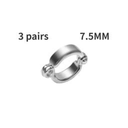 Parrot Foot Rings Metal Pet Bird Leg Rings Outdoor Fly Training Activity Anti-Lost Opening Clip Leash Accessories 0.45 To 1.15CM