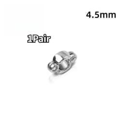 Parrot Foot Rings Metal Pet Bird Leg Rings Outdoor Fly Training Activity Anti-Lost Opening Clip Leash Accessories 0.45 To 1.15CM