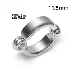 Parrot Foot Rings Metal Pet Bird Leg Rings Outdoor Fly Training Activity Anti-Lost Opening Clip Leash Accessories 0.45 To 1.15CM