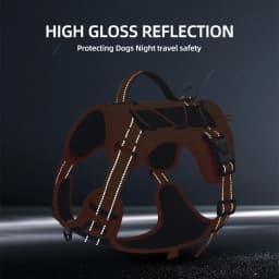 Dog Tactical Chest Harness Multifunctional Undershirt Reflective Dog Chest Harness Explosion-Proof Dog Chest Harness