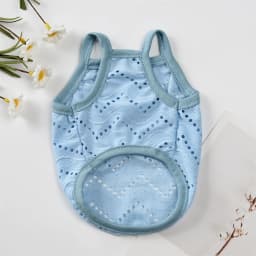 Summer Puppy Dog Cat Camisole Vest Cute Mesh Pet Clothes for Small Dogs Poodle Maltese Shirts Mascotas Apparels Ropa Para Perros