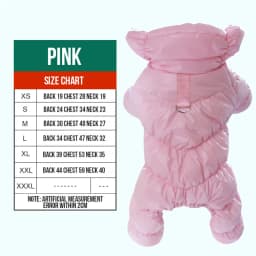 Waterproof Pet Jumpsuits Winter Fleece Dog Clothes Coat with D-ring for Small Dogs Yorkshire Bichon Puppy Clothing Ropa Perro