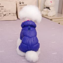 Waterproof Pet Jumpsuits Winter Fleece Dog Clothes Coat with D-ring for Small Dogs Yorkshire Bichon Puppy Clothing Ropa Perro