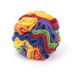 Dog Sniffing Ball Puzzle Toys Increase IQ Slow Dispensing Feeder Foldable Dog Nose Sniff Toy Pet Training Games Intelligence Toy