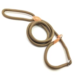 Dog Leash Slip Rope Lead Leash Heavy Duty Braided Rope Adjustable Loop Collar Training Leashes for Small Medium Dogs