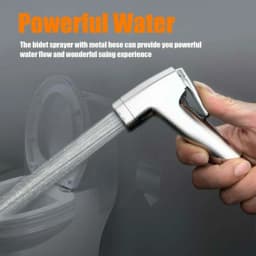 Bathroom Hand-held Nozzle Bidet Sprayer Set Bidet Sprayer Diaper Washer For Feminine Non-slip Handle Potty Seat Cleaner