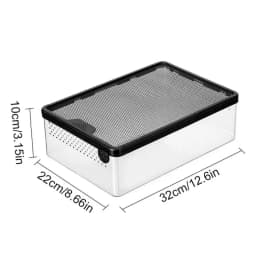 Reptile Breeding Box Acrylic Spider Lizard Amphibian Terrarium Leak-proof Pet Habitat Animal Accessories