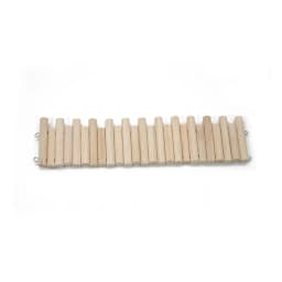 Bendable Hamster Climbing Ladder Wooden Multifunctional Hamster Habitat Toy Cage Decoration Easy To Install