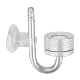 Fish Tank Bubble Atomizer With Suction Cup For Aquatic Plant Growth Silver Aquarium CO2 Diffuser CO2 Generato