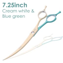 Fenice Dog Scissors 6.25/7.0inch Curved Scissors Pet Grooming Shears JP440C Dog Beauty Scissors Groomer Equipment