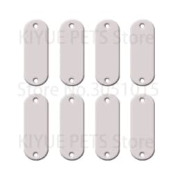 Wholesale 20Pcs Tag Dog For Collar Name Charm ID Tag Oval Custom Aluminum Pet Dog Pet Tag Personalized Engraved Dogs Cat ID Tags