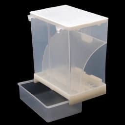 1Pcs Pet Bird Feeder Prevention Splash Food Container Parrot Hanging Automatic Feeder Bird Feeder Tool Starling Tiger Skin Peony