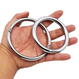 1Pcs Metal Cattle Nose Rings Bull Ox Cow Bovine Traction Clamp 9/10cm Farm Animal Livestock Nose Clips Farm Animal Supplies