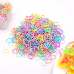 Wholesale Pet Dog Cat Hair Bows Colorful Rubber Bands Colored Top Elastic for Dog Grooming Bows Puppy Accessories Pet Products