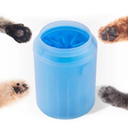 New Dog Paw Cleaner Cup Soft Silicone Combs Portable Outdoor Pet Foot Washer Paw Clean Brush Quickly Wash Foot Cleaning Bucket
