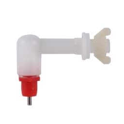 10Set New Chicken Waterer Nipples Drinkers Quail Chicks Turkeys Ducks Poultry Waterer Nipples Leak-Proof Automatic Spring Type