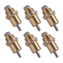 10Set New Chicken Waterer Nipples Drinkers Quail Chicks Turkeys Ducks Poultry Waterer Nipples Leak-Proof Automatic Spring Type