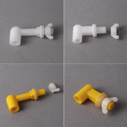10Set New Chicken Waterer Nipples Drinkers Quail Chicks Turkeys Ducks Poultry Waterer Nipples Leak-Proof Automatic Spring Type