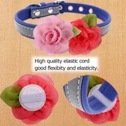 50/100ps Flower-Collar Slidable Pet Dog Bowties For Dogs Collar Accessories Flowr Bow Tie For Small Dog Cat For Dog Accessories