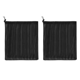 2PC Anti-clog Pump Barrier Bag Pump Filter Mesh Bag Mesh with Drawstring Reusable Pond Pump Protector for Pond Biological Filter