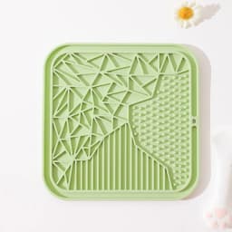 Pet Supplies Silicone Pet Licking Mat Cat Anti-choking With Slow Food Bowl Puppy Bath Distracted Licking Plate Cutlery