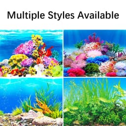 Fish Tank Background High-definition Image 3D Three-dimensional Wallpaper Background Painting Double-sided Aquarium Decoration