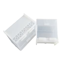 Durable Plastic Food Dispenser - Anti-Scatter Seed Catcher No-Mess Bird Feeder for Parrots 〔YY33〕
